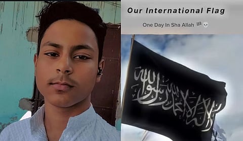 The youth, identified as Farhan Mallick, had raised the slogan 'Ghazwa-e-Hind' on his Instagram post