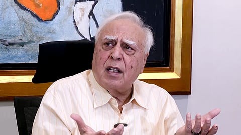 Senior advocate and Congress Rajya Sabha MP Kapil Sibal.