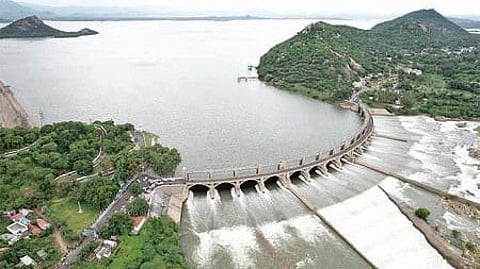 Mettur dam at Salem.