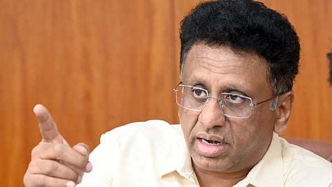 Higher Education Minister MC Sudhakar