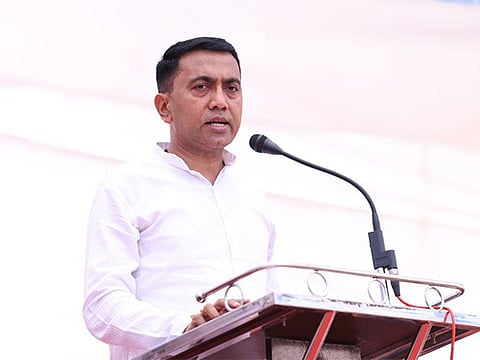 Goa CM Pramod Sawant (File photo)