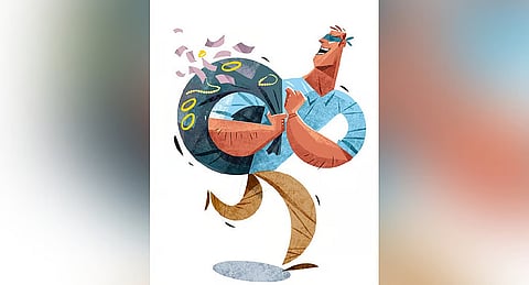 Neighbours noticed the door was broken open last Thursday and informed the police.