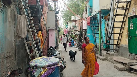 Madrasi Camp in South Delhi
