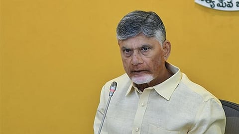 Andhra Pradesh CM Chandrababu Naidu.