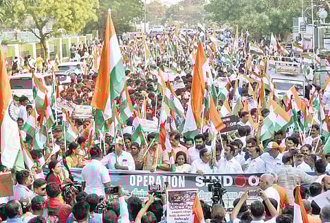 ‘Sindoor Rally’ in Chennai