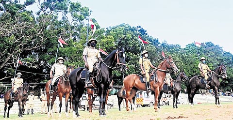Kerala’s lone mounted police wing – deployed under the Thiruvananthapuram city police – will receive three thoroughbred horses from the Army’s RVC .