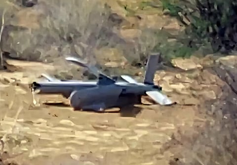 Suspicious drone found near India-Pak border in Rajasthan.