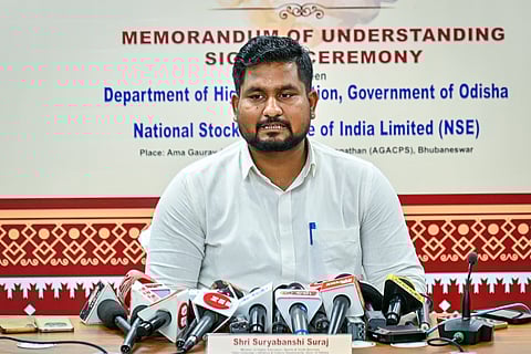 Odisha state Higher Education minister Suryabanshi Suraj