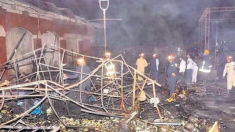 On the night of April 30, a major fire broke out at Dilli Haat, one of the national capital’s most popular open-air markets in South Delhi, destroying around 25 to 30 shops and causing extensive damage to semi-permanent structures.
