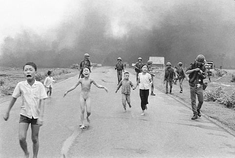 The organisation, which awards one of the world's most prestigious photojournalism prizes, said it carried out its own investigation into the haunting 1972 photo -- which shows a nine-year-old girl fleeing naked from a napalm strike -- after the premiere of the film "The Stringer".