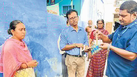 After more than 20 residents from Vallanadu Kasba village showed symptoms of food poisoning, officials inspected on Friday.