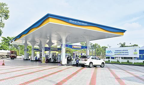 Developed under a direct-dealership model, the fuel station, covering an area of 26,900 sqft, has been designed as an integrated service hub.