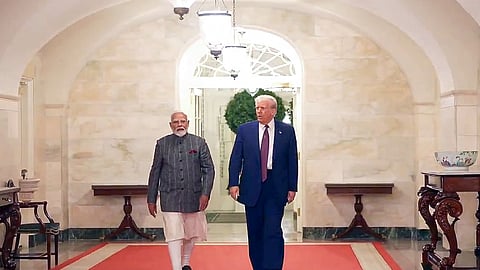 Narendra Modi (Left) and Donald Trump (Right)