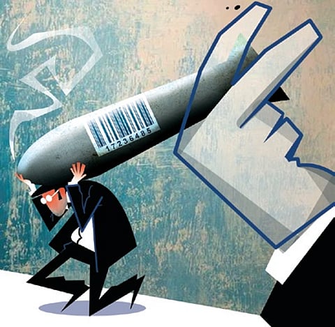 Weapon hawkers’ gain, India’s pain