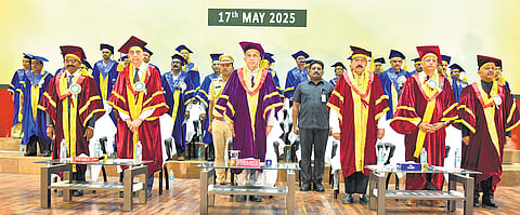 Governor Abdul Nazeer takes part in JNTUA 14th convocation in Anantapur