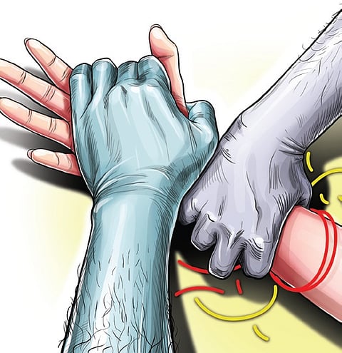 An 18-year-old girl was allegedly gang-raped by two youths in Jagatsinghpur district on Monday evening.