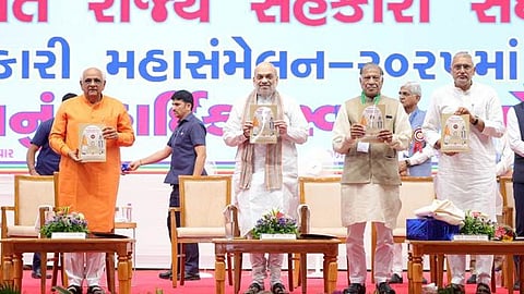 Amit Shah highlighted the global spotlight on cooperatives, announcing that the United Nations will mark 2025 as the International Year of Cooperatives.