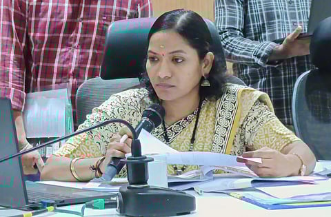 Ambedkar Konaseema district joint collector T Nishanthi.