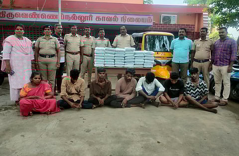 All seven accused were produced before the court on Monday and remanded to judicial custody at Villupuram Central Prison.