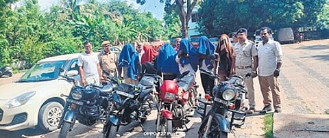 The accused are MP Dibyajyoti, Budhadeba Basu, Rajesh Das, Raja Nayak, Prasanta Nayak, Ranjit Nayak and a juvenile.