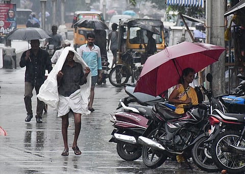 Incessant Rain witnessed in Tirupati, from Monday morning, in Tirupati.