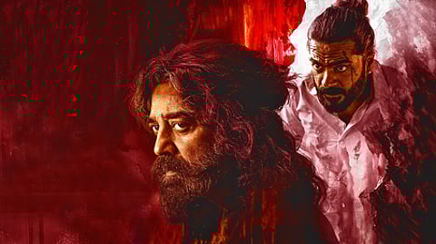 Kamal Haasan and Silambarasan (right)