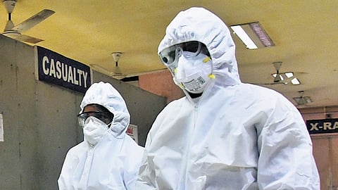 The health department is monitoring all viruses, including coronavirus