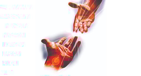 The victim began shouting for help, drawing the attention of neighbours who tried to pull her out using a rope.