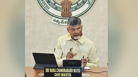 Andhra Pradesh Chief Minsiter N Chandrababu Naidu.
