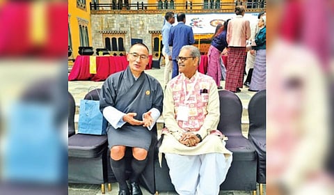 Dy CM KV Singh Deo at the South Asia Labour Mobility Conference