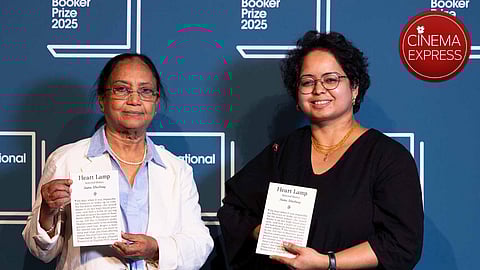 Banu Mushtaq shares the prestigious award with her English translator, Deepa Bhasthi.