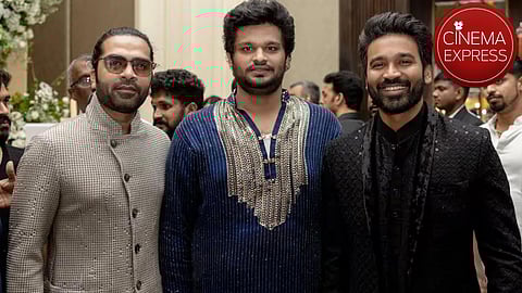 Aakash Baskaran with Silambarasan and Dhanush