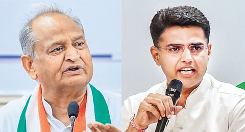 Ashok Gehlot and Sachin Pilot