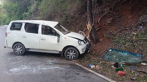 Image of the accident site on Mettupalayam-Coonoor road.