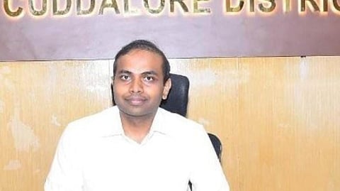 District Collector Sibi Adhithya Senthil Kumar