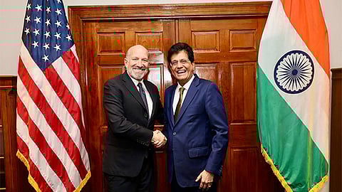 Piyush Goyal met US Secretary Howard Lutnick for a mutually beneficial India-US trade agreement during his US visit in May.