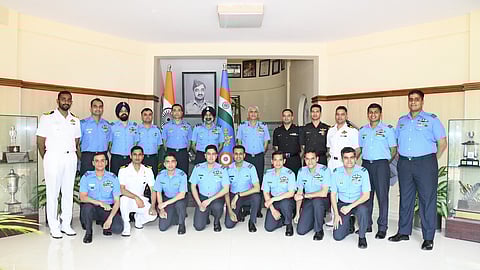 The 47th batch of test pilots of the IAF.