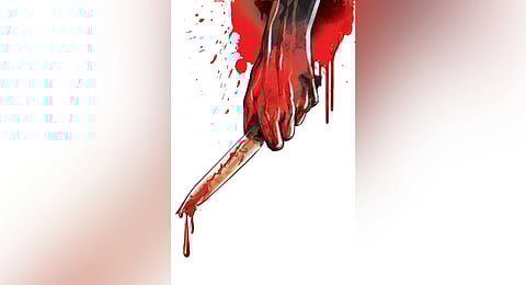 A customer who arrived at the shop found Selvam lying in a pool of blood and alerted Vadacherry police.