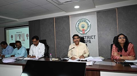 State Municipal Administration and Urban Development Minister P. Narayana