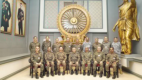 Chief of Defence Staff General Anil Chauhan at the Chandimandir Military Station in Haryana on Sunday, May 25, 2025.