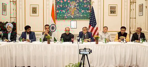 Multi-party delegations of MPs hold talks with leaders in the US, Qatar, Bahrain and South Korea on Sunday.