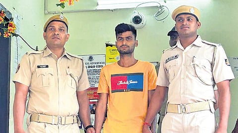 The accused, Satish Kumar of Nawada district in Bihar, was brought to Odisha on Saturday night.