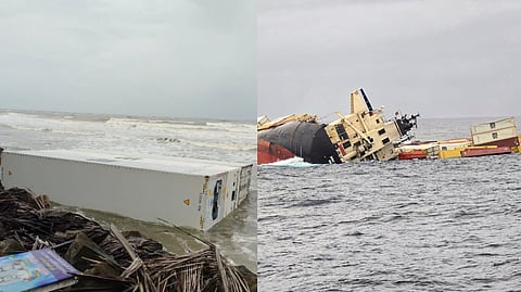 All containers recovered so far from the cargo vessel MSC ELSA 3, which capsized off the Kollam coast, have been found empty.