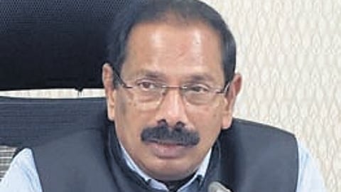 Chief Secretary K Vijayanand held a review meeting with top brass of electricity department at RTGS.