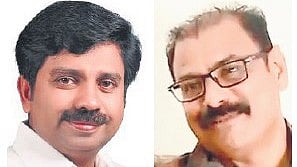 Aryadan Shoukath (L), and U Sharafali