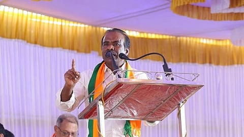 Karnataka BJP MLC and Opposition Chief Whip in the Legislative Council, N. Ravikumar