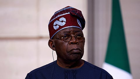 Nigerian president Bola Tinubu