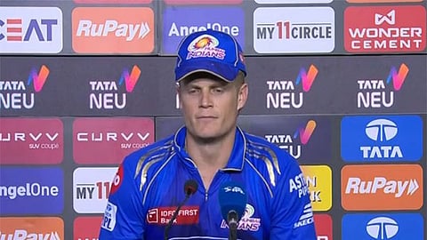 "They outplayed us, so it was a bit of a wake-up call," Rickelton said at the post-match press conference.