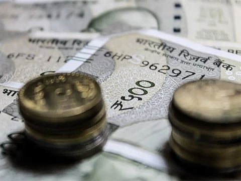 The Indian rupee has fallen about Rs 4.2 against the US dollar so far in FY26