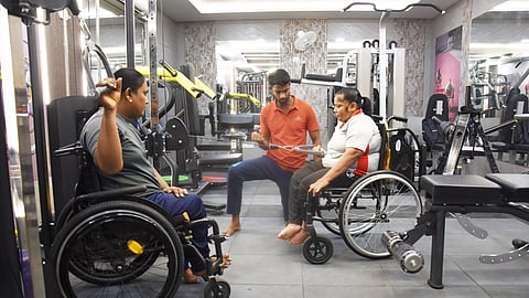 Currently, ten women train at the gym
